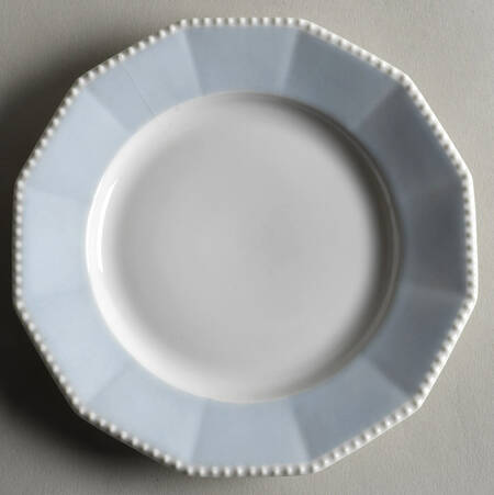 Perl Blue Bread & Butter Plate