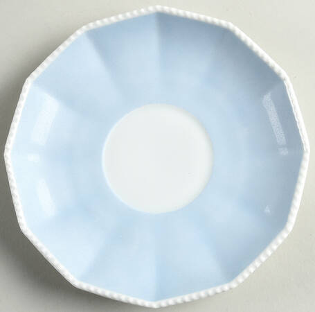 Perl Blue Saucer for Cream Soup Bowl