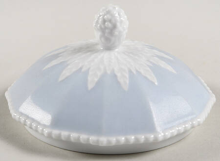 Perl Blue Lid for Sugar Bowl