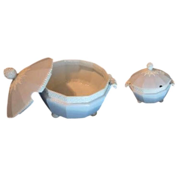 Perl Blue Tureen &  Lid