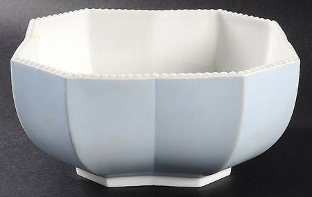 Perl Blue 7" Octagonal Vegetable Bowl