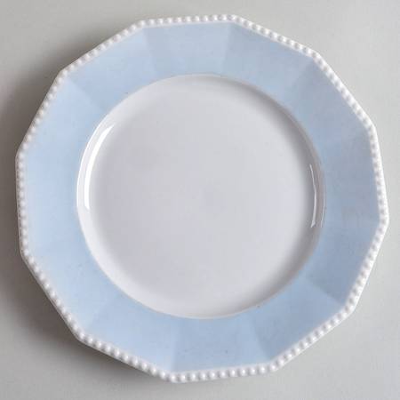 Perl Blue Salad Plate