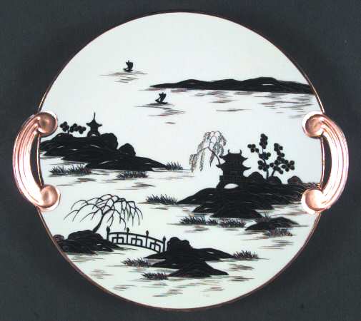 N1516 Handled Cake Plate