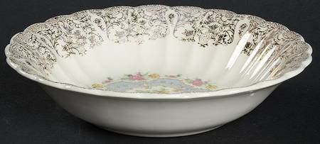 Rose Bouquet Fruit/Dessert (Sauce) Bowl