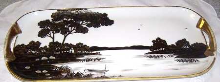 N1520 14" Oval Tray