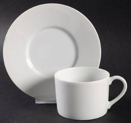 NM6 Flat Cup & Saucer Set