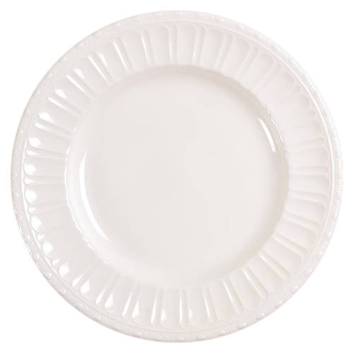 Palazzo White Salad/Dessert Plate