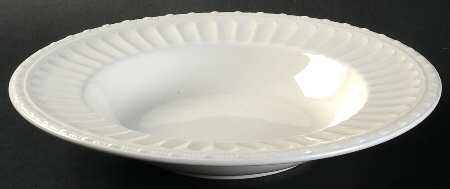 Palazzo White 9" Soup/Pasta Bowl