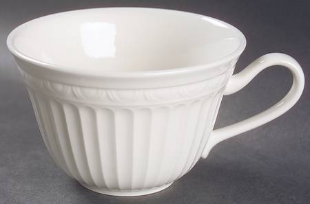 Palazzo White Flat Cup