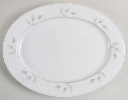 Sasa Mist 14" Oval Serving Platter