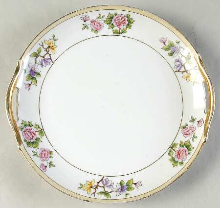 N4678 Handled Cake Plate