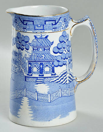 Willow Blue 24 Oz Pitcher