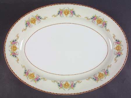 NAT33 16" Oval Serving Platter