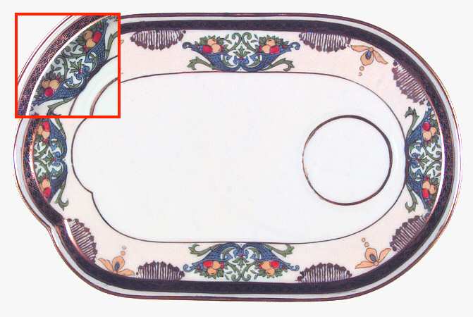 N1574 Snack Plate