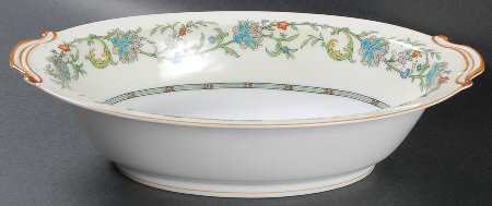 N1583 10" Oval Vegetable Bowl