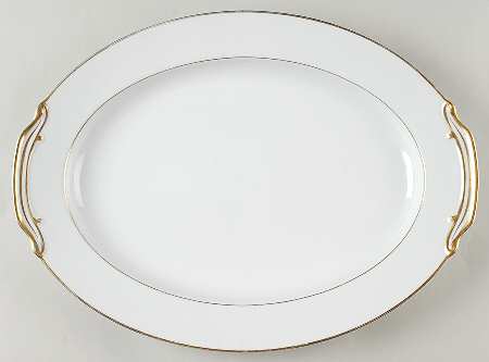 N1595 16" Oval Serving Platter