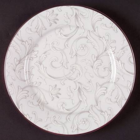 Blue Mist Platinum Salad/Dessert Plate