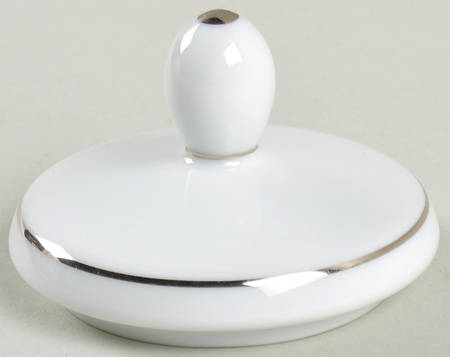 White Linen Lid for Sugar Bowl