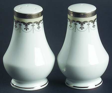 Platinum Splendor Salt & Pepper Set