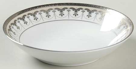 Platinum Splendor Fruit/Dessert (Sauce) Bowl