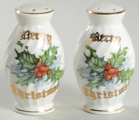 Merry Christmas Salt & Pepper Set