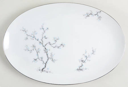 217 14" Oval Serving Platter