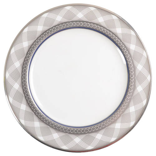 Continental Cobalt Accent Luncheon Plate