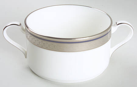 Continental Cobalt Flat Cream Soup Bowl