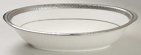 Continental Cobalt 10" Oval Vegetable Bowl