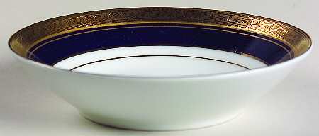 Crestwood Cobalt Gold Fruit/Dessert (Sauce) Bowl
