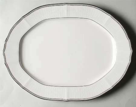 Adrianna 14" Oval Serving Platter