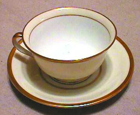 Field Stone Footed Cup & Saucer Set