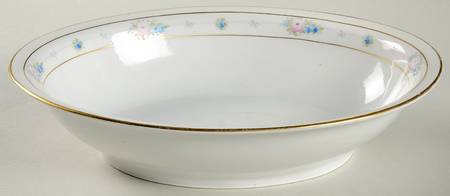 MEI208 9" Oval Vegetable Bowl