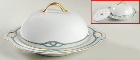 Helena Round Covered Butter