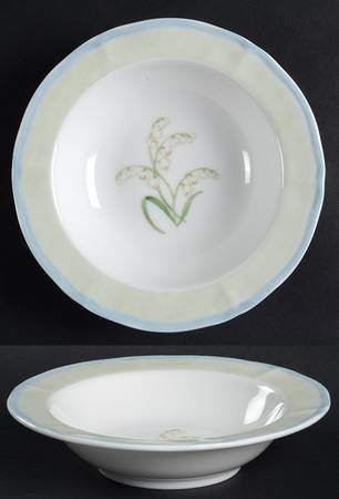 Summer Valley Rim Fruit/Dessert (Sauce) Bowl
