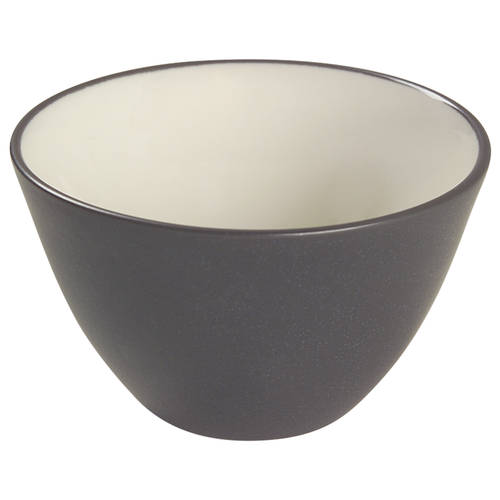 Colorwave Graphite Fruit/Dessert (Sauce) Bowl by Noritake