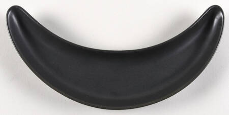 Colorwave Graphite Crescent Plate
