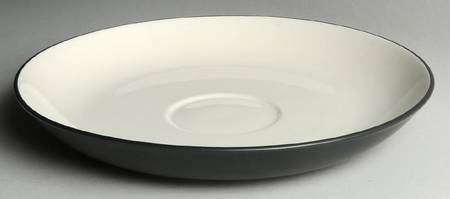 Colorwave Graphite Chip Bowl/Plate for Chip & Dip Set