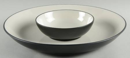 Colorwave Graphite (2 Piece) Chip & Dip Set