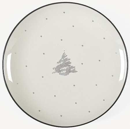 Colorwave Graphite Holiday Salad Plate
