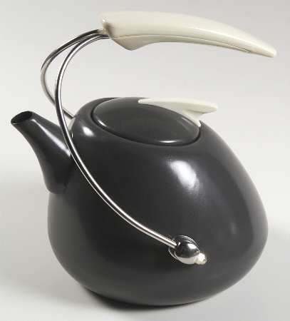Colorwave Graphite Metal Kettle & Lid