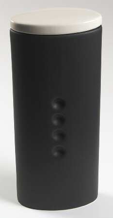 Colorwave Graphite Large Canister & Lid by Noritake