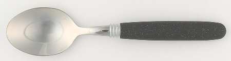 Colorwave Graphite Place/Oval Soup Spoon