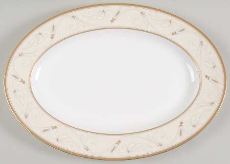 Marteza 14" Oval Serving Platter