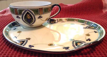 N1664 Snack Plate & Cup Set