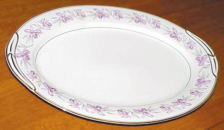 N1673 12" Oval Serving Platter