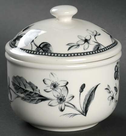Mademoiselle Sugar Bowl & Lid