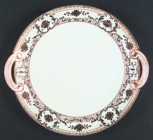 N1678 Handled Cake Plate