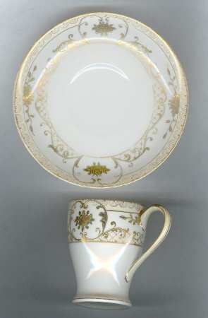 N1678 Flat Demitasse Cup & Saucer Set