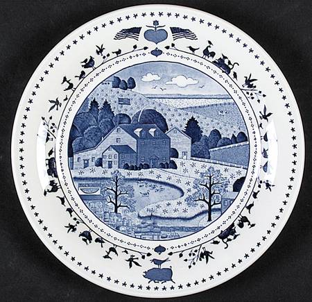 Americana Salad Plate